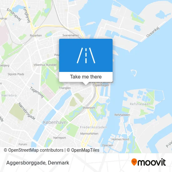 Aggersborggade map