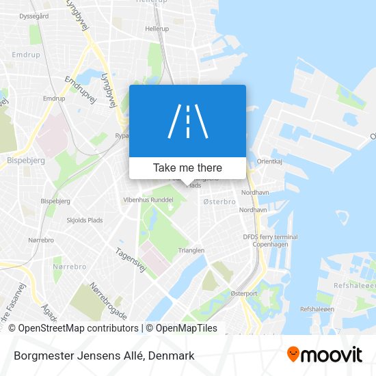 Borgmester Jensens Allé map