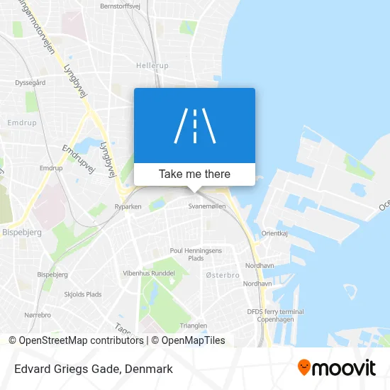 Edvard Griegs Gade map