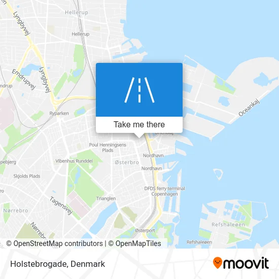 Holstebrogade map