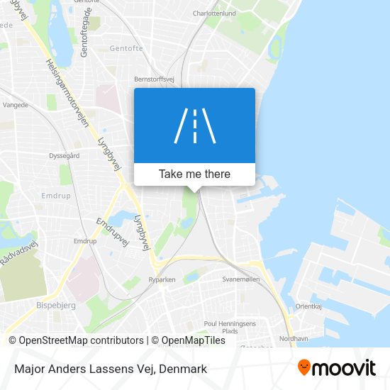 Major Anders Lassens Vej map