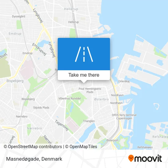 Masnedøgade map
