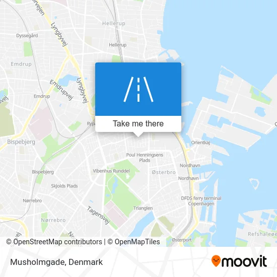 Musholmgade map