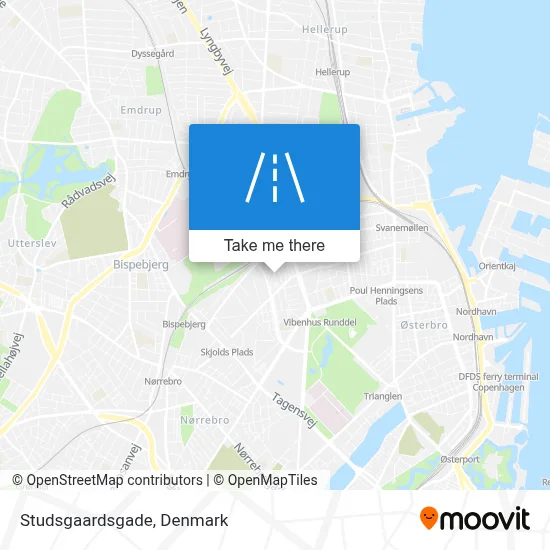 Studsgaardsgade map