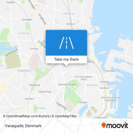 Venøgade map