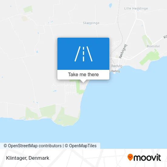 Klintager map