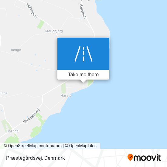 Præstegårdsvej map