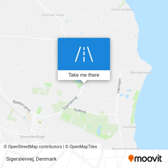 Sigerslevvej map