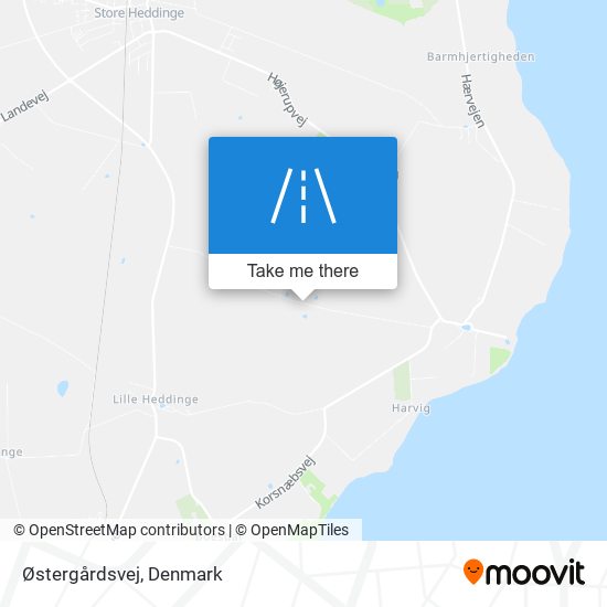 Østergårdsvej map