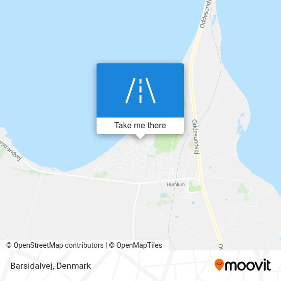 Barsidalvej map