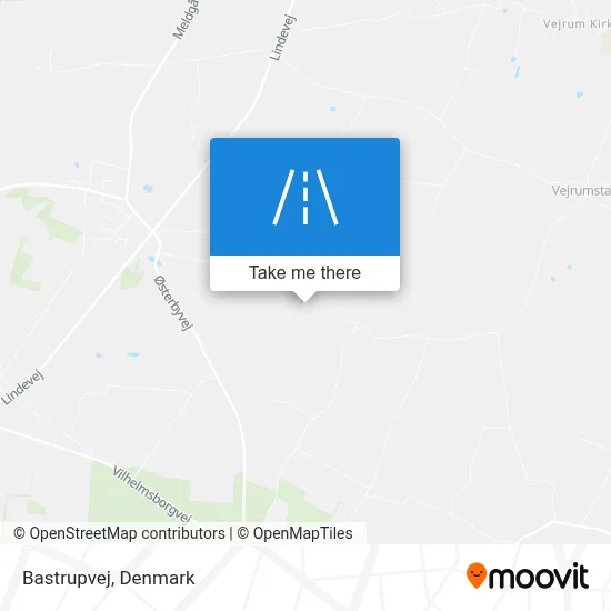 Bastrupvej map