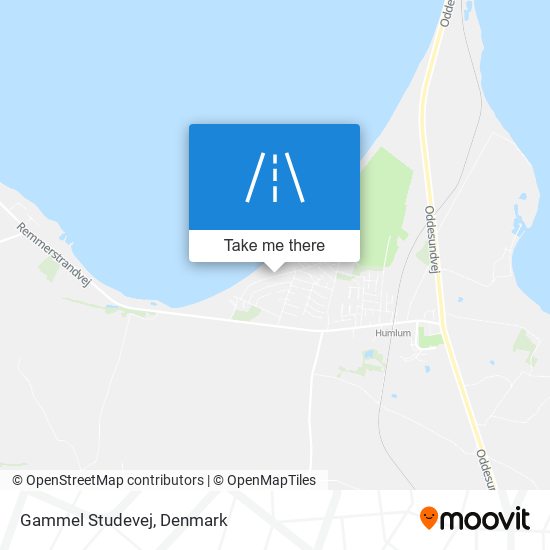 Gammel Studevej map