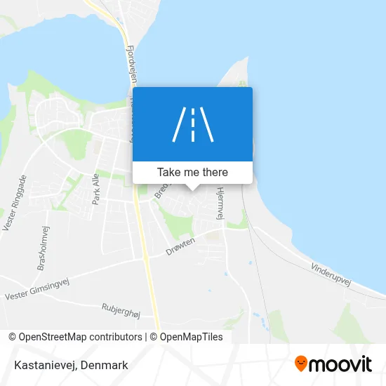 Kastanievej map