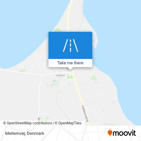 Mellemvej map