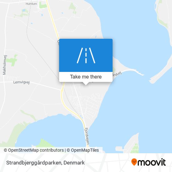 Strandbjerggårdparken map