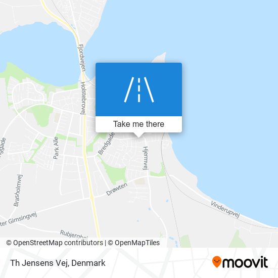 Th Jensens Vej map