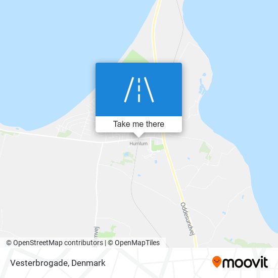 Vesterbrogade map