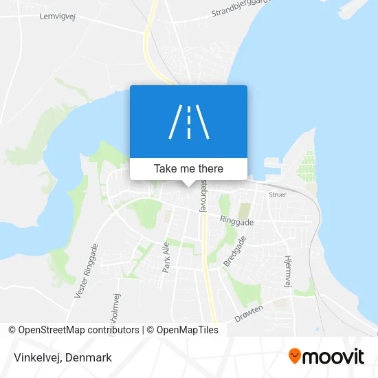 Vinkelvej map