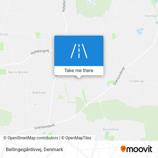 Bellingegårdsvej map