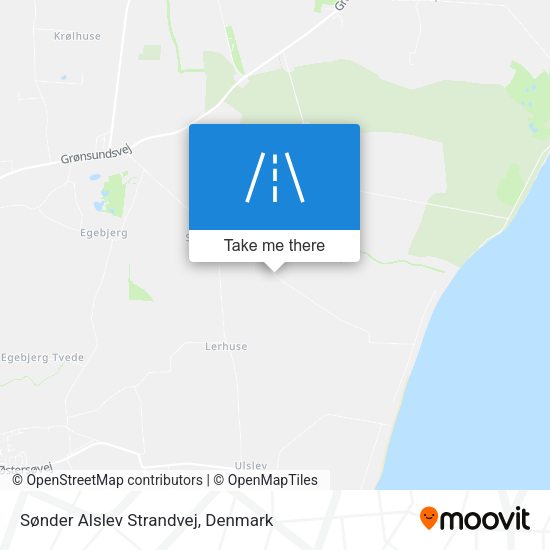 Sønder Alslev Strandvej map