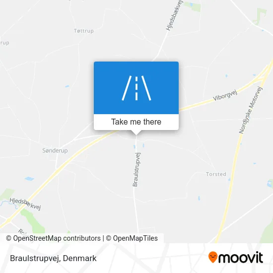 Braulstrupvej map