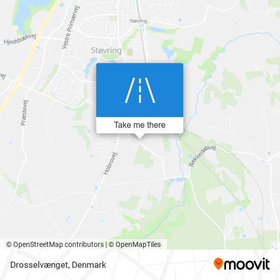 Drosselvænget map