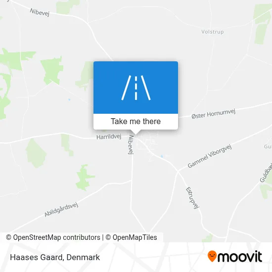Haases Gaard map