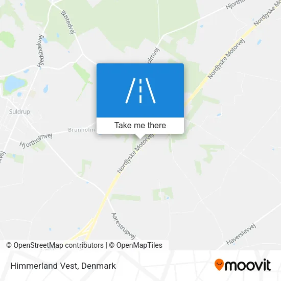 Himmerland Vest map