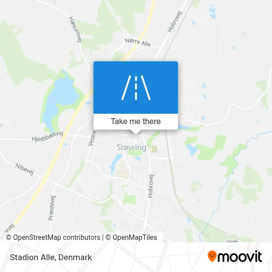 Stadion Alle map