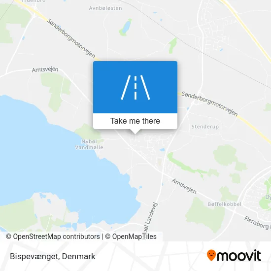 Bispevænget map