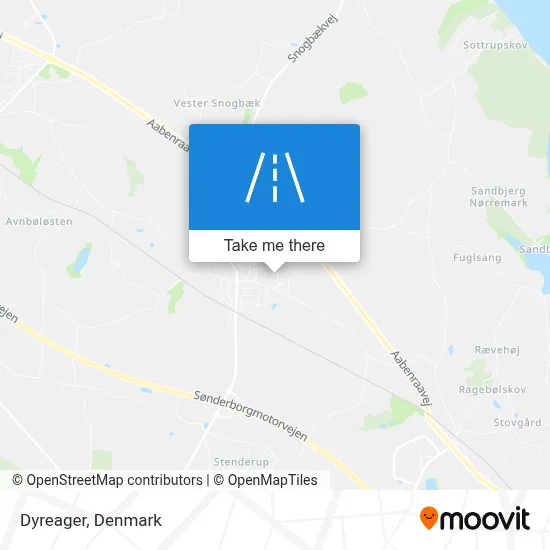 Dyreager map