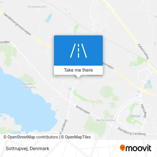 Sottrupvej map