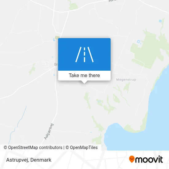 Astrupvej map