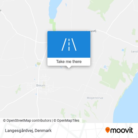 Langesgårdvej map