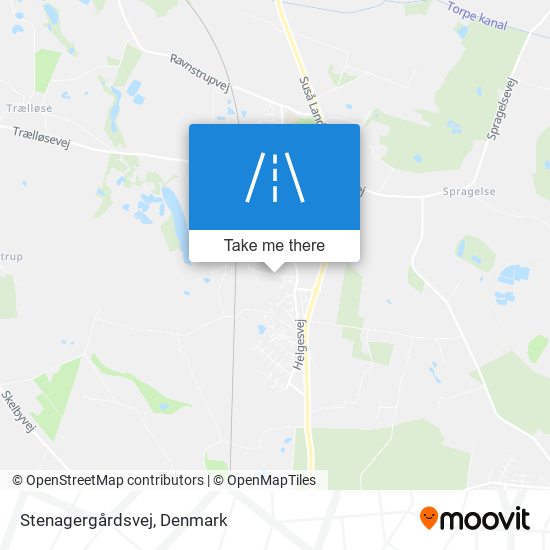 Stenagergårdsvej map