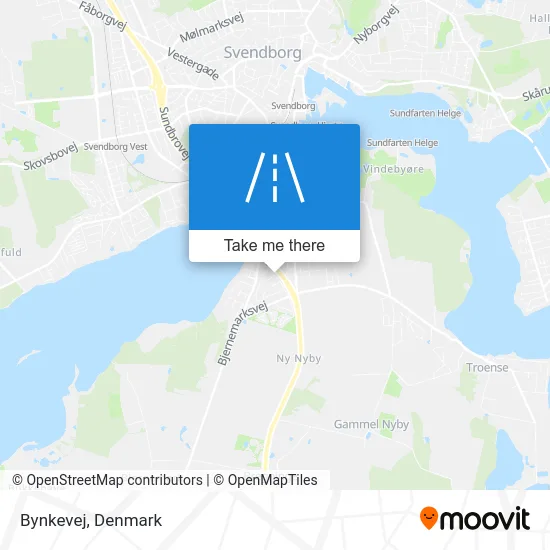 Bynkevej map