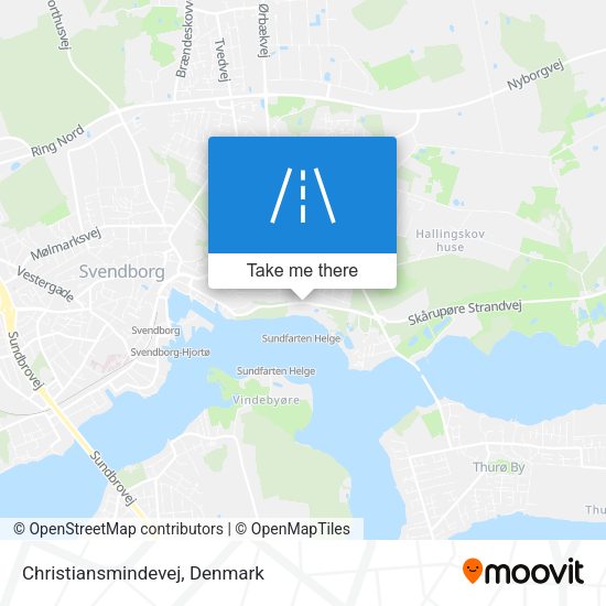 Christiansmindevej map