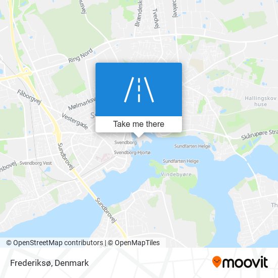 Frederiksø map