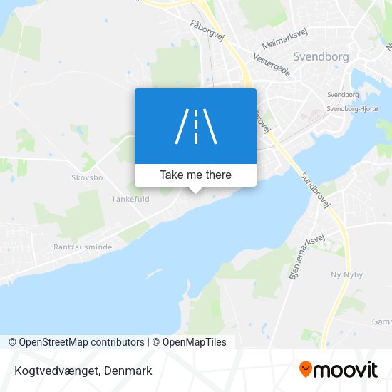 Kogtvedvænget map