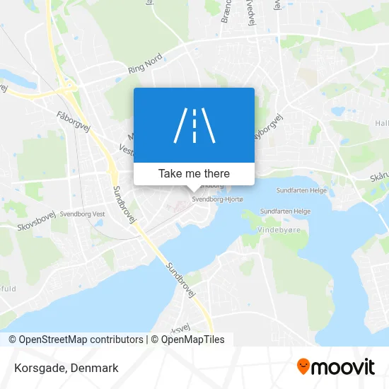 Korsgade map