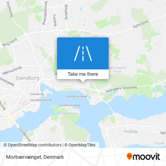 Morbærvænget map