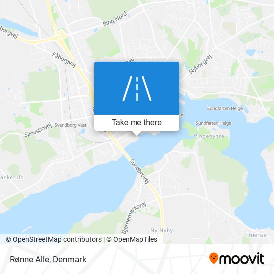 Rønne Alle map