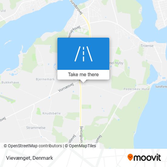 Vievænget map