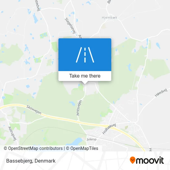 Bassebjerg map