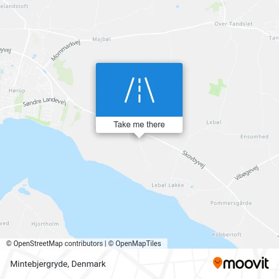 Mintebjergryde map