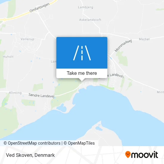 Ved Skoven map
