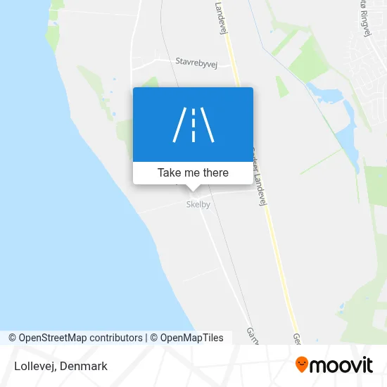 Lollevej map