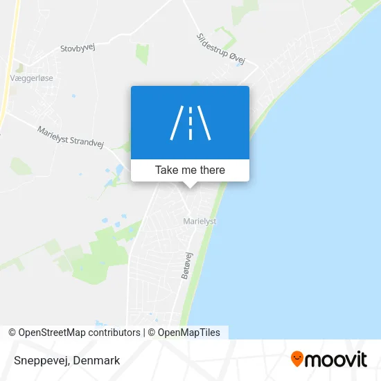 Sneppevej map