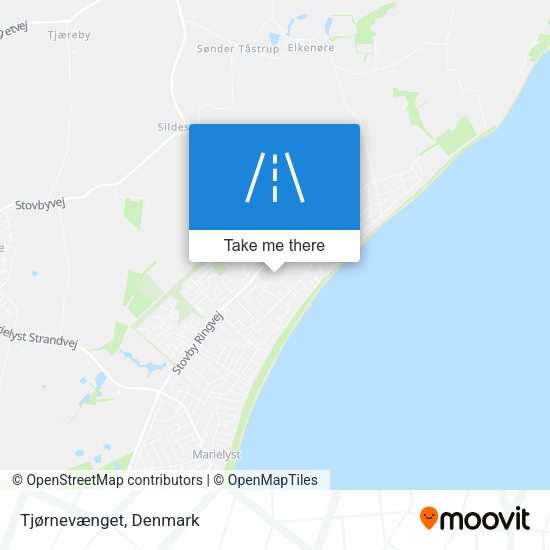 Tjørnevænget map