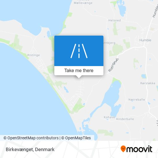 Birkevænget map